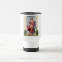 Morning Newspaper Pin-Up Girl Coffee Mug