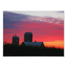 Morning On The Farm Print Photograph