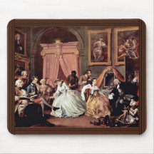 Morning Reception Of The Countess' By Hogarth Mouse Pad