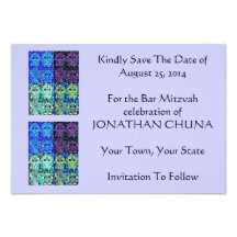 Morning Service OR Evening Affair 'Save' Card Custom Announcements