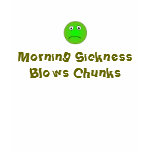 Morning Sickness Blows {Maternity} t-shirts