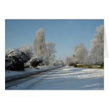 Morning Snow_off Clay Lane_St Osyth Cards