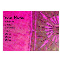 MORNING STAR , MONOGRAM BUSINESS CARD