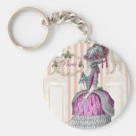 Morning stroll down the Champs-Élysées Keychains