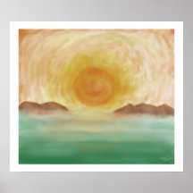 Morning Sunrise Poster