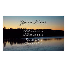Morning View Business Card Templates