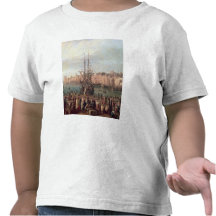Morning View of the Inner Port of Marseille Tee Shirt