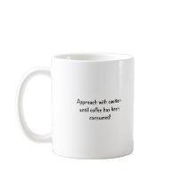 Mornings are ghoulish til I get coffee Coffee Mugs