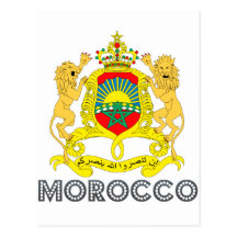 Moroccan Emblem Postcard