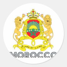 Moroccan Emblem Stickers
