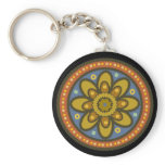 Moroccan Flower Keychain
