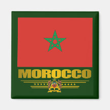 "Moroccan Pride" Fridge Magnet