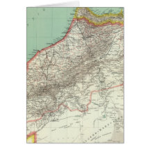 Morocco and Algeria Greeting Card
