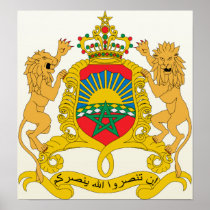 Morocco Coat of Arms detail Print