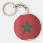 Morocco waving, Morocco Key Chain