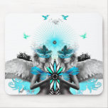 Morphic Angels mousemat white Mouse Mats