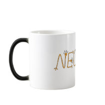 Morphing Mug - Orange NEURON and bright green bord