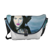 Morrigan Goddess Bag Courier Bag