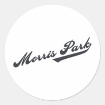 Morris Park Round Stickers