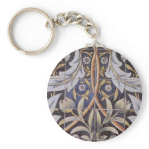 Morris tiles de Morgan Keychain