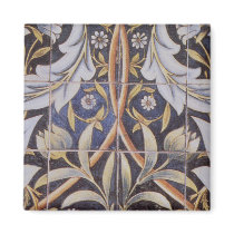 Morris tiles de Morgan Refrigerator Magnets