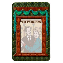 Morris-y (Personalized Photo Magnet)