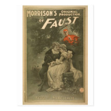 Morrison's of Faust, 'Faust and Marguerite' Post Card