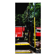 Morristown & Erie Caboose Photo Card