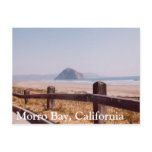 Morro Bay Morro Rock Central California Post Card