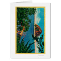 Morro Rock in San Luis Obispo County Card