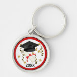 Mortar and Diploma Graduation 2013 - Customize Keychain
