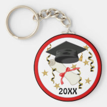 Mortar and Diploma Graduation 2013 - Customize Keychain