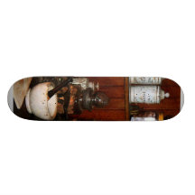 Mortar and Pestle in Drug Store Skate Board