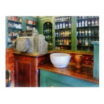 Mortar and Pestle in Pharmacy Post Card