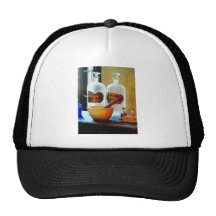 Mortar and Pestle With Bottles Trucker Hat