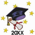Mortar & Diploma embroidered shirts