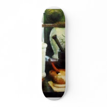 Mortar, Pestles and White Jars Skateboard