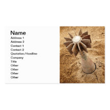 Mortar shell business cards