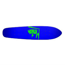 morton og lime/blue deck skate decks