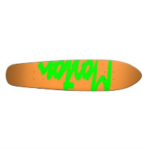 morton og orange and neon green deck