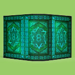 Mosaic Box Green binders