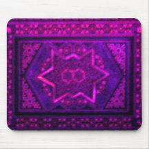 Mosaic Box in Purple Mousepads