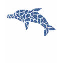 Mosaic Dolphin shirt