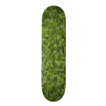 Mosaic Leaf Green Skateboard Deck