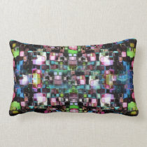 Mosaic Lumbar Pillow by Whimzwhirled pillows
