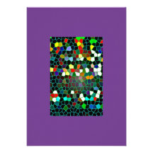 Mosaic Pattern Invitation
