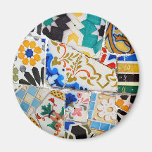 Mosaic Refrigerator Magnet
