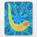 Mosaic Shofar Mousepad