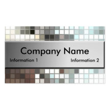 Mosaic Tile Business Cards