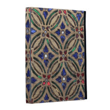 Mosaic tile pattern stone glass Moroccan photo iPad Folio Covers